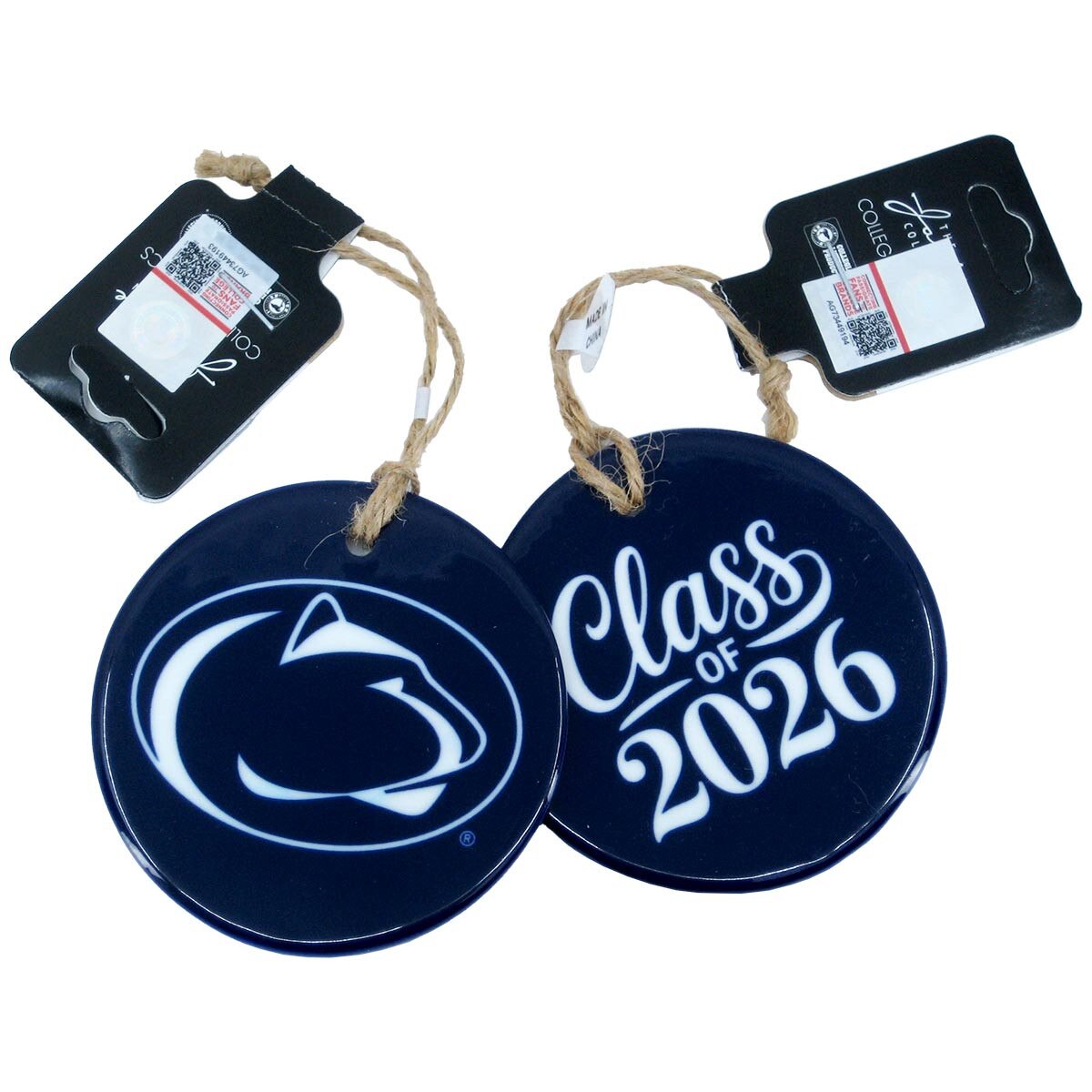 ceramic ornament Penn State Class of 2026